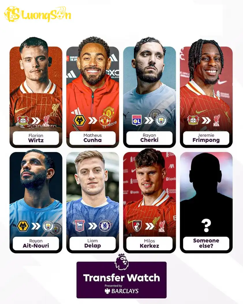 Ngoại hạng Anh vẫn đang hứa hẹn đón thêm những bản hợp đồng 'bom tấn' hè 2025.