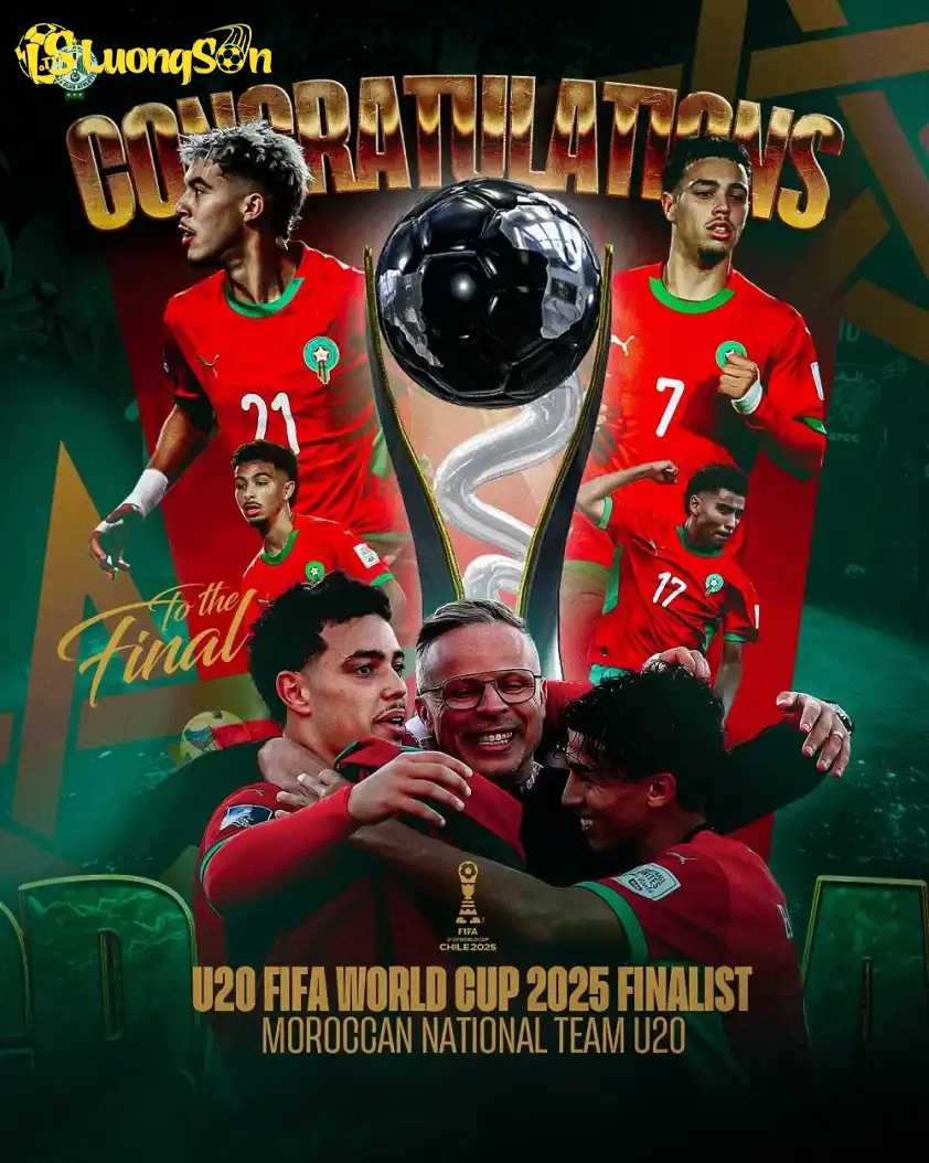 U20 Ma Rốc và hành trình thẳng tiến vào trận chung kết đầy ấn tượng. (Ảnh: RCAofficiel) U20 Ma Rốc và hành trình thẳng tiến vào trận chung kết đầy ấn tượng.