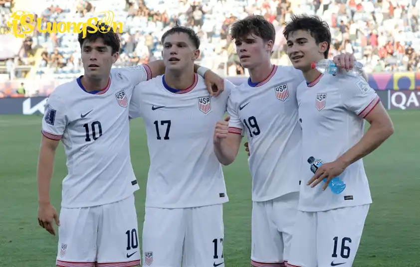 U20 Mỹ được đánh vượt trội hoàn toàn so với U20 Nam Phi