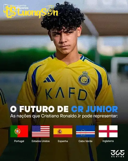 Cristiano Jr, con trai cả của Cristiano Ronaldo, có thể lựa chọn thi đấu cho Cape Verde tại World Cup 2026