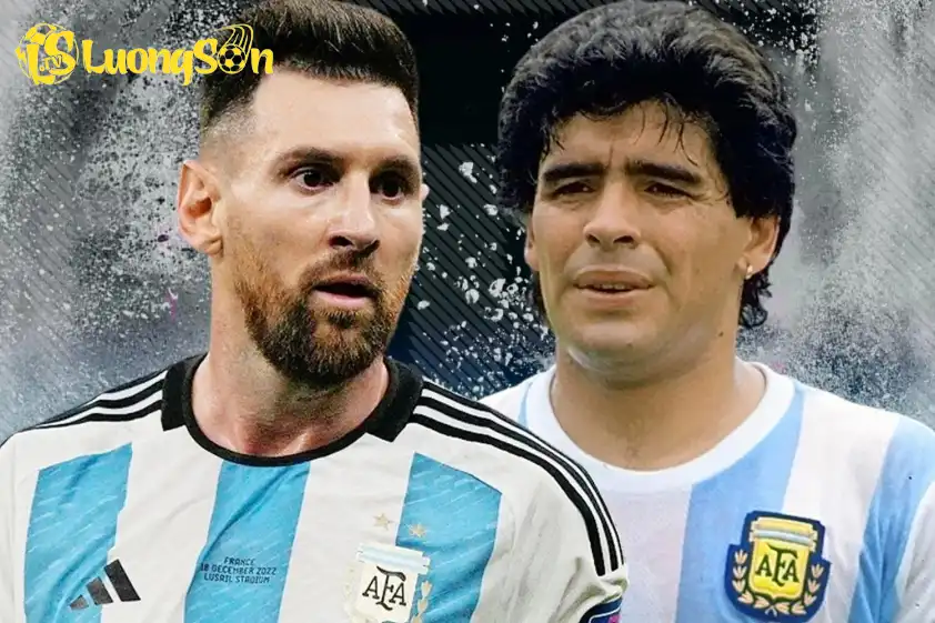 Messi cho rằng Maradona luôn là GOAT trong lòng anh Messi cho rằng Maradona luôn là GOAT trong lòng anh