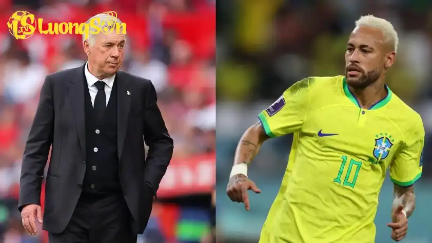 Neymar vẫn chưa được triệu tập lên ĐT Brazil dưới thời HLV Carlo Ancelotti