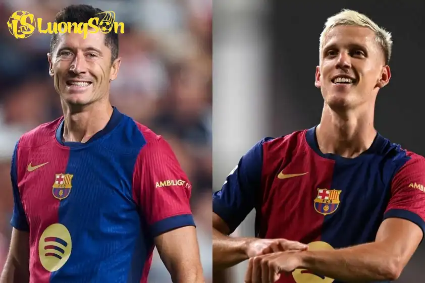 Bộ đôi Lewandowski và Dani Olmo đã trở lại tập luyện Bộ đôi Lewandowski và Dani Olmo đã trở lại tập luyện
